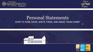 bangor university personal statement