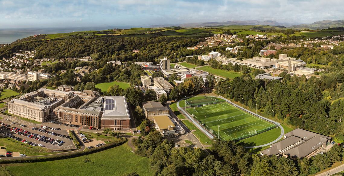 Aerial view of Campus