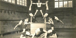 4. Arddangosfa gymnasteg yn 1929 yng nghampfa Cae’r Ficerdy. 