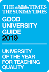 Good University Guide 2019 - University of the year for teaching quality