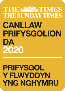 Good University Guide 2020 - Prifysgol Y Flwyddyn Yng Nghymru