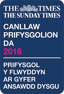 Canllaw prifysgolion da 2018 - Prifysgol y flwyddyn ar gyfer ansawdd dysgu