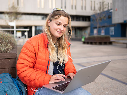 Aberystwyth student