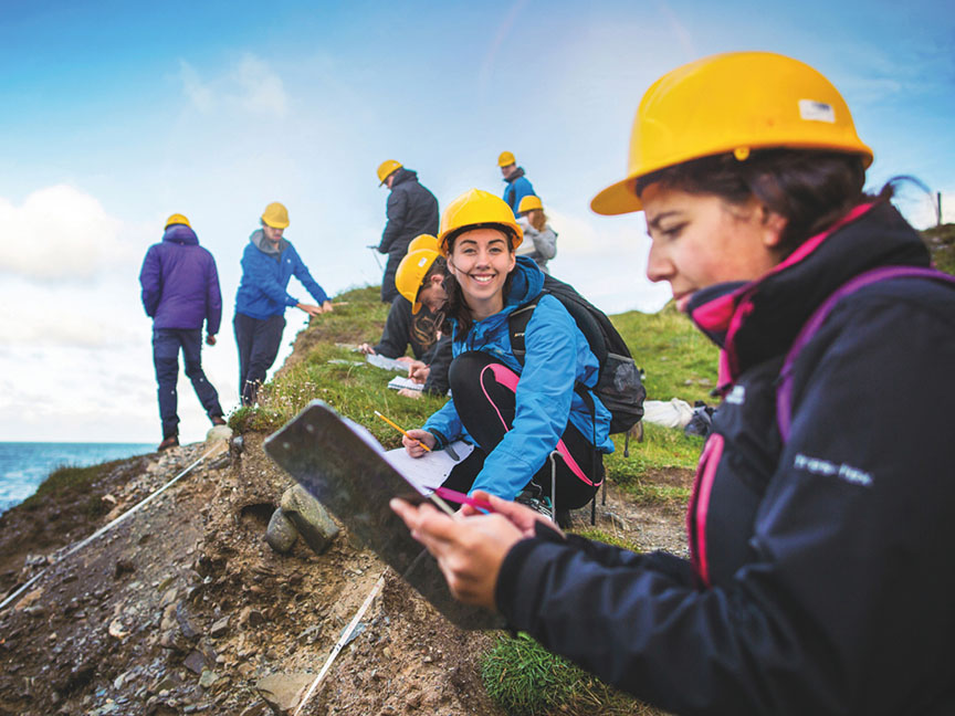 Aberystwyth students