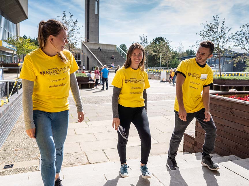 Aberystwyth students