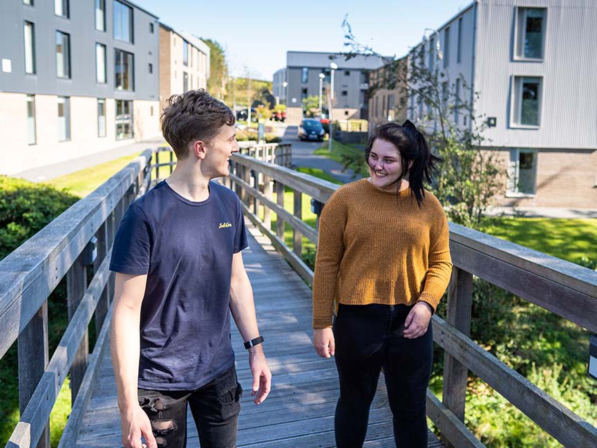 Aberystwyth students