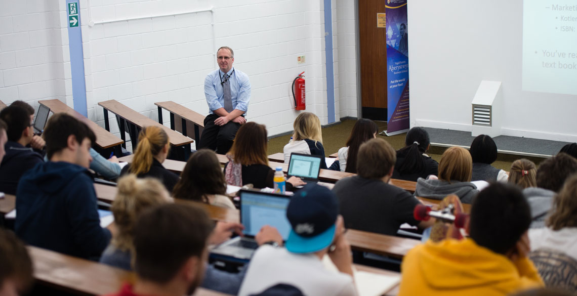 An Aberystwyth Business School Lecture